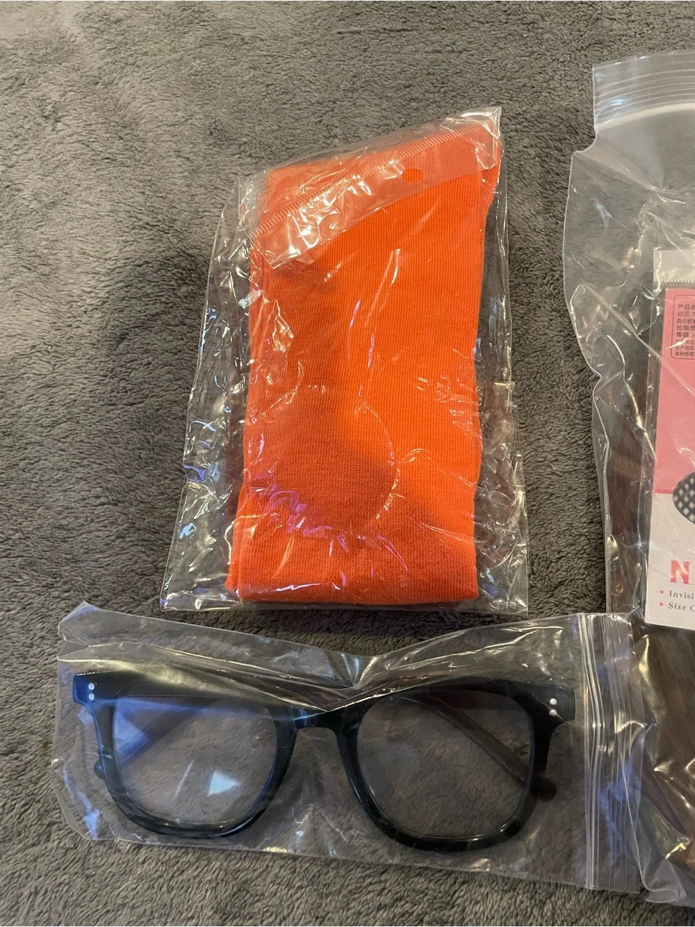 Velma Scooby Doo Wig and Accessories Halloween Cosplay Adult Size